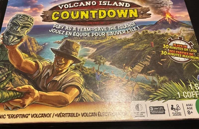 Boxed - Volcano Island Countdown Electronic Erupting Game - 100% Complete - Image 1 of 4