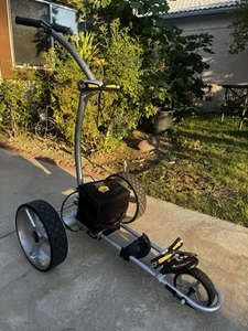 2025 Bat Caddy X4R SILVER Remote Control Electric Motorized Golf Cart Trolley - Picture 1 of 4