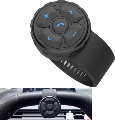 Bluetooth Media Button Remote Control IPX6 Waterproof Strap Type Wireless...  - Image 1 of 4