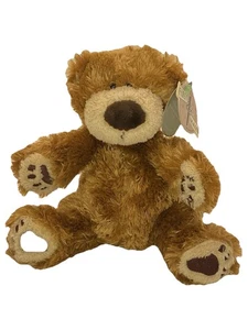 Lil Elliot First & Main Teddybär Plüschtier Stofftier weich braun klein mit Etikett - Bild 1 von 15