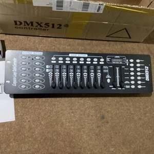DMX512 192 Channel Operator Console Deck Lighting Controller  and 6x DMX Leads - Picture 1 of 6