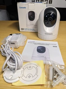 Cámara de seguridad interior Cinnado D1 3K 5MP doble banda WiFi - Imagen 1 de 9