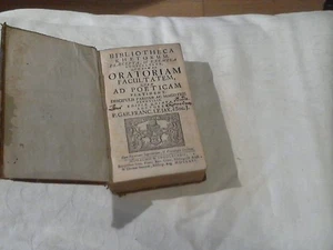 Bibliothecae rhetorum .. ORATORIAM Facultatem quam AD Poeticam pertinent Discipu - Bild 1 von 1