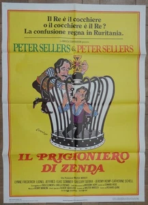 IL PRIGIONIERO DI ZENDA Manifesto cinematografico originale 2F a - Foto 1 di 1