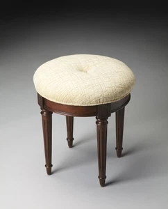 Butler Specialty Cherry Vanity Stool - Picture 1 of 1