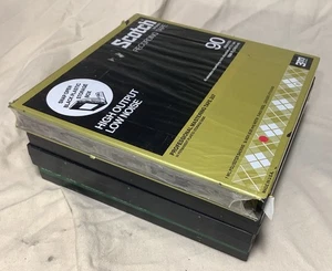 SET BESTEHEND AUS 9 Scotch 207 206 geräuscharm hoher Ausgang 7" Spule zu Spule 1/4" 1800 Fuß Band - Bild 1 von 7