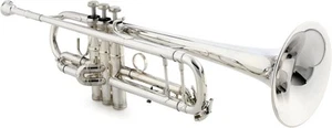 B&S 3143 Challenger II Professional Bb Trumpet - 43 Bell - Silver Plated - Picture 1 of 10