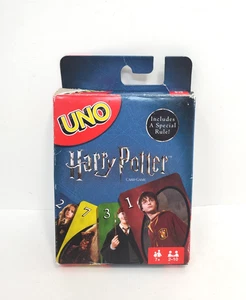 Mattel Harry Potter Uno Card Game Complete in Box Cards w/ Instructions 2018 - Picture 1 of 4