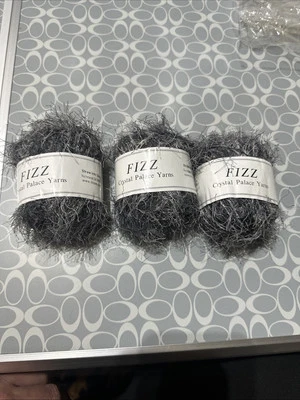 CRYSTAL PALACE- FIZZ  YARN. Col 7114. I Combine Ship Lot Of 3 - Image 1 of 4