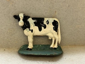 Vintage Cast Iron COW Door STOP HOLDER STOPPER COTTAGE COUNTRY KITCHEN Farm - Picture 1 of 7
