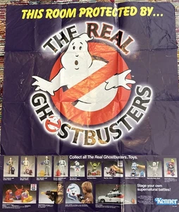 Vintage 1986 The Real Ghostbusters Poster 22”x18” *READ* - Picture 1 of 3