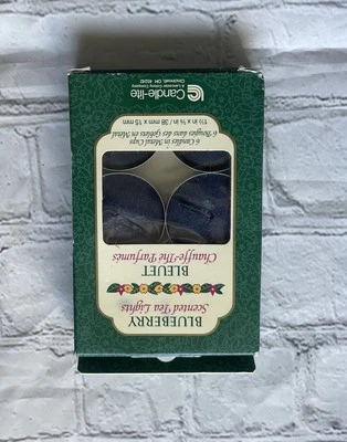 Candle-lite 6 luces de té velas perfumadas con arándano vintage Foto 1 de 2