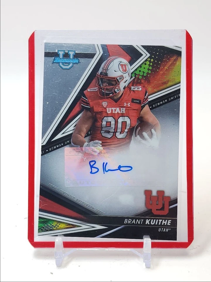 BRANT KUITHE 2022 BOWMAN'S BEST UNIVERSITY BEST OF 2022 AUTO Q2161 - Image 1 of 2