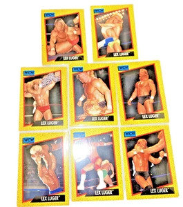 1991 Impel WCW - Lot Of 8 Lex Luger - Picture 1 of 1