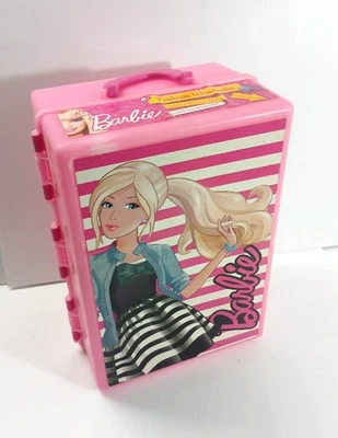 Mattel Barbie Doll Wardrobe Trunk Carry Case Tara Toy Co Pink  2011 - Image 1 of 4