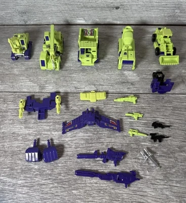 VTG 1985 Transformers G1 Devastator Bonecrusher Hook Mixmaster Incomplete (READ) - Image 1 of 4