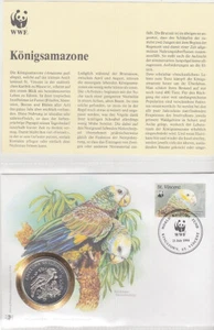 Wwf 1994 St. Vincent King Amazon Numisbrief - Picture 1 of 1