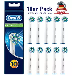Braun Oral-B Cross Action Clean Maximiser Ersatzkopf, 10 Stück Brau Weiß EB50-10 - Bild 1 von 7