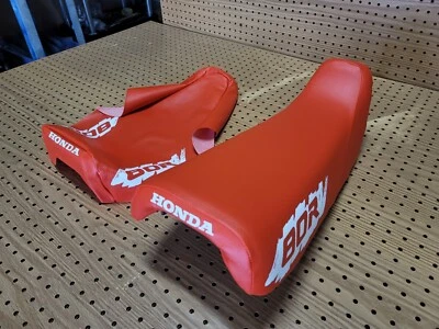 HONDA XR80R SEAT COVER 1991 MODEL(ORANGE) (H*-374) - Image 1 of 4