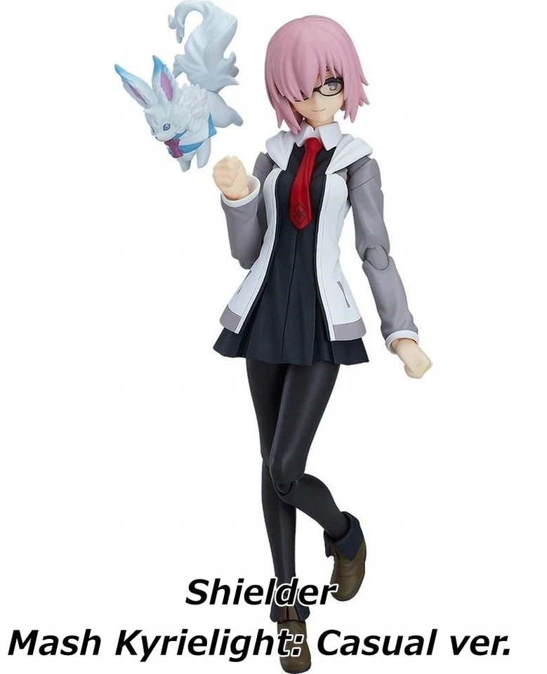 Max Factory Figma Ex-051 Fate Grand Order Shielder Mash Kyrielight Casual Ver.
