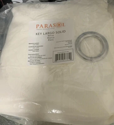 ⚡️Waverly Sun n Shade Key Largo Panel Cortina Filtrado de Luz (52x95) 👉Individual Foto 1 de 2