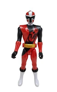 Vintage Red Power Ranger Bandai 12"" Actionfigur, gebraucht - Bild 1 von 2