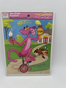 NEW Vintage 1979 Whitman Frame-Tray Puzzle The Pink Panther #4512-2D Cardboard - Picture 1 of 2