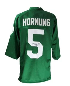 Paul Hornung HOF Signed/Inscr Notre Dame Custom Football Jersey JSA 166356 - Picture 1 of 5