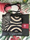 VINCE CAMUTO Erica Crossbody Leather Black Taupe Multi NWT