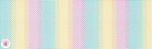 Moda PETAL POWER 22412 11 Multi Polka Dots  ME & MY SISTER Quilt Fabric - Picture 1 of 6