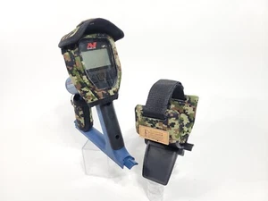 Doc's NEW Aussie CAMO  Head, Arm Cuff Cover wStrap for Minelab Gold Monster 1000 - Picture 1 of 9