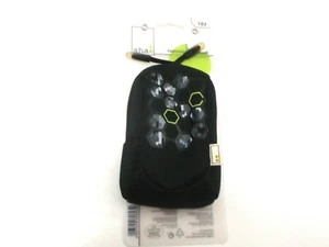DIGITAL CAMERA BAG POUCH BLACK CARRY COMPACT TRAVEL POCKET ZIP ZIPPED HAMA - Picture 1 of 5