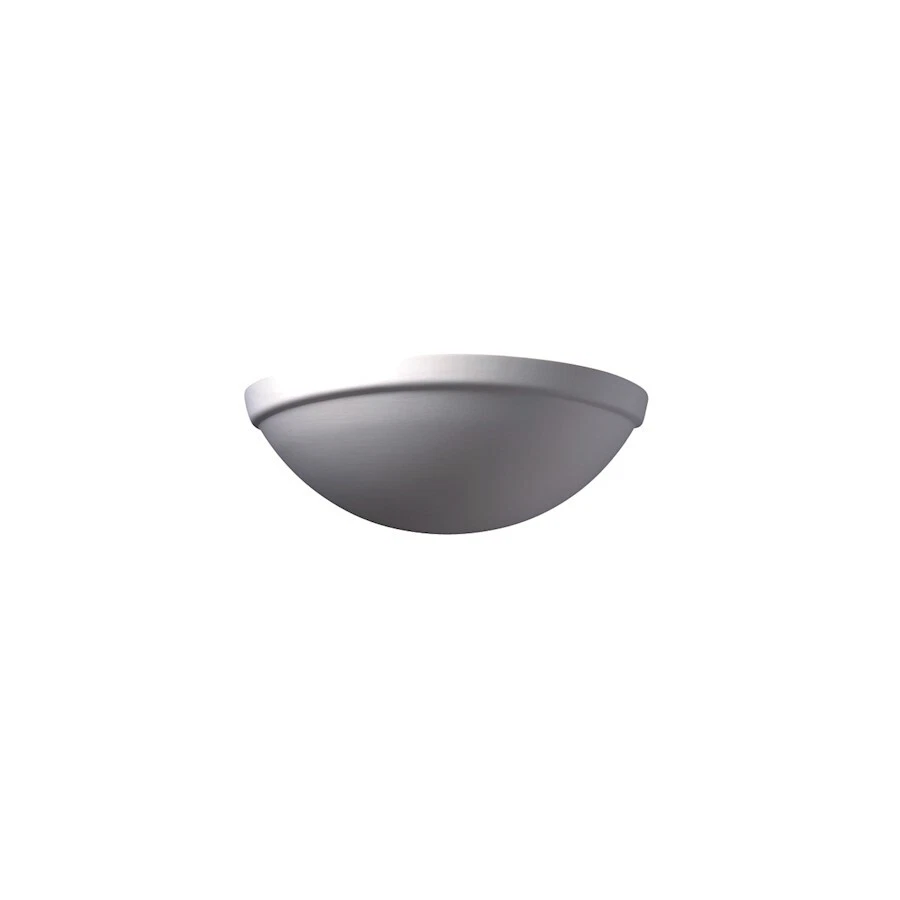 Justice Design Ambiance Rimmed Qtr Sphere Sconce, Bisque, Incan. - Image 1 of 1