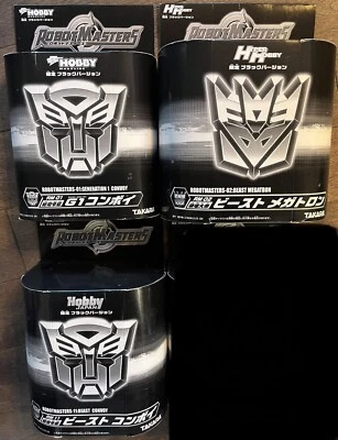 Takara Tomy Transformer Robot Master RM-01+02+11 BLACK G1 EHobby Convoy Prime - Image 1 of 4