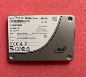 Intel 480GB DC S3610 Series SATA III 2.5" SSDSC2BX480G4 SSD 7mm - Good Health - Picture 1 of 1