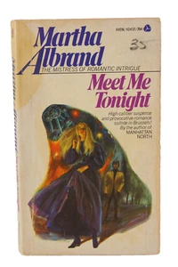 Meet Me Tonight by Martha Albrand 1972 Gothic Suspense Romance Paperback Book - Picture 1 of 8