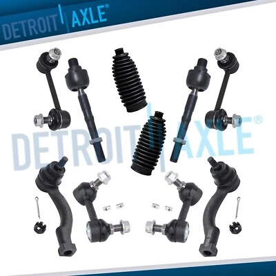 10pc Front & Rear Sway Bar Links + Suspension Kit for 2007 2008 2009 Kia Sorento - Image 1 of 4