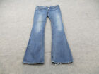 Big Star Jeans Womens 31 Blue Denim Mid Rise Boot Cut Maddie Cowgirl 31X34