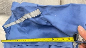 ATWOOD OCEANICS FR HEAVY BUTTON UP LONG SLEEVE WITH REFLECTOR JACKET/SHIRT C430 - Picture 1 of 8