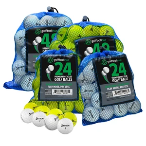 Mint Recycled Mixed Srixon Q-STAR Golf Balls - White/Yellow, 24/48 Packs - Picture 1 of 5