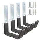 Heavy duty garage hook with non slip coating reliable storage solution