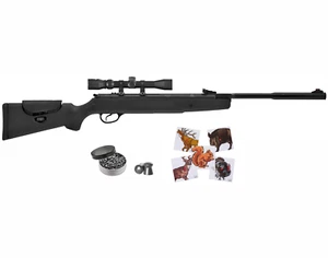 Hatsan Mod 87 Vortex QE Air Rifle with Paper Targets and Pellets Bundle - Picture 1 of 7