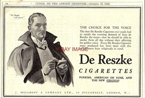 Advert De Reszke Virginia or Turkish Cigarettes (3) 1926 Tobacco Print Ad 726/34 - Picture 1 of 1