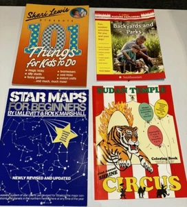 Vintage 1980s Children’s Books/Magazines - 101 Things To Do, Circus Coloring - Imagen 1 de 5