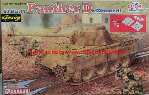 Dragon 6428 1/35 Sd.Kfz.171 Panther D W/Zim. Magic Track - Image 1 of 1