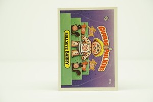 1985 Garbage Pail Kids Stickers #111b Bullseye Barry Series 3 EX-NM