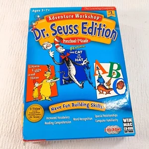 Adventure Workshop Dr. Seuss Edition Preschool-1st Grade computer game Cd-rom - Picture 1 of 8