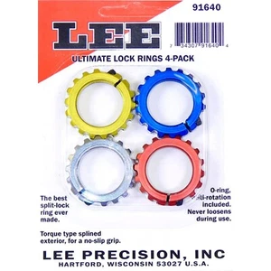 LEE PRECISION 91640: Ultimate Lock Rings 4 Pack - Picture 1 of 1