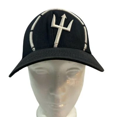 NCAA Arizona State Sun Devils Hat/Cap. Zephyr Stretch Hat. Size M/L Black - Image 1 of 4