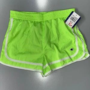 Champion Athleticwear Lime Green Girls XL Shorts NWT - Picture 1 of 5